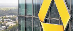 Bald fein raus - die Commerzbank, hier die Firmenzentrale in Frankfurt.
