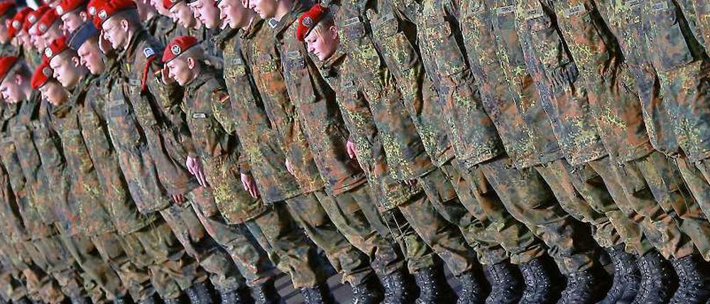 Vor neuem Einsatz: Geht es nach der Bundesregierung, sollen Bundeswehrsoldaten in Libyen bei der Absicherung der notleidenden Bevölkerung helfen.