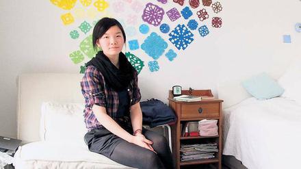 12 Quadratmeter Freiheit: Ziyi Huang wohnt im neuen Wohnheim in der Hardenbergstraße in Berlin-Charlottenburg. Sie hat Glück. Denn jeden Tag bekommen inzwischen über 20 Bewerber eine Absage.