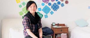 12 Quadratmeter Freiheit: Ziyi Huang wohnt im neuen Wohnheim in der Hardenbergstraße in Berlin-Charlottenburg. Sie hat Glück. Denn jeden Tag bekommen inzwischen über 20 Bewerber eine Absage.