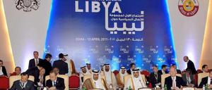Wie eine politische Lösung aussehen könne, blieb auch nach der Konferenz der Libyen-Kontaktgruppe in Doha offen. 