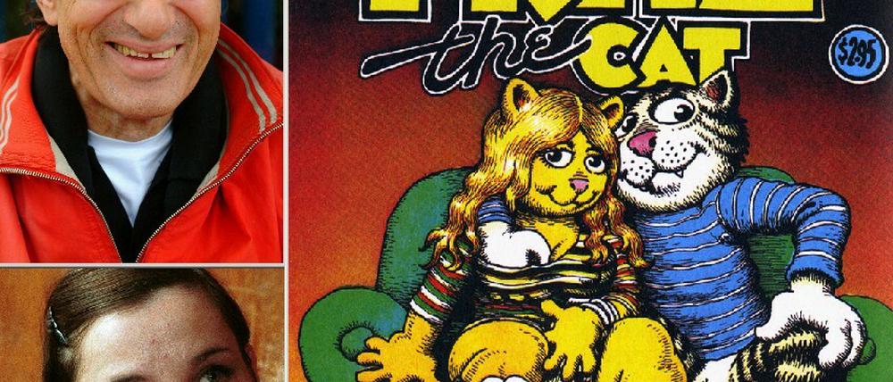 Traumpaar: Rolf Zacher und Meret Becker als Idelabesetzung für eine Neuverfilmung von Robert Crumbs  „Fritz the Cat“ ?