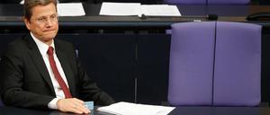 Um Guido Westerwelle wird es einsam.