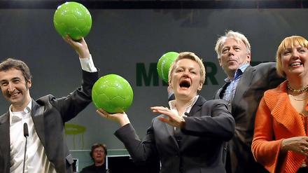 Die Grünen sind weiter im Aufwind.