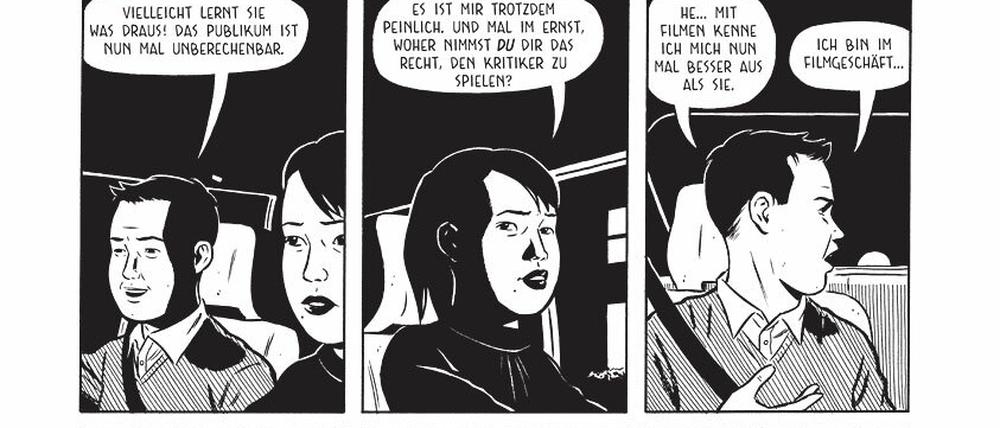 Taumeln, straucheln: Szene aus „Halbe Wahrheiten“.