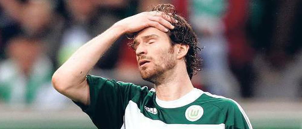 Wolfsburgs Arne Friedrich sah Gelb-Rot - in Berlin ist ihm das nie passiert.