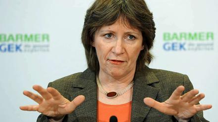 Barmer-Chefin Fischer geht zu den forschenden Pharmaunternehmen.