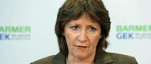 Barmer-Chefin Fischer geht zu den forschenden Pharmaunternehmen.