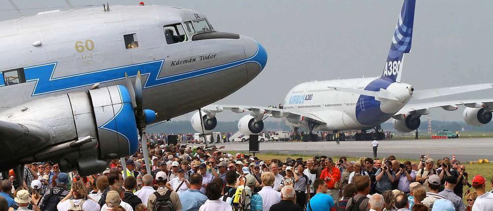 Besucher auf der Ila 2010. 