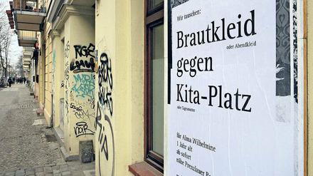 Knappe Plätze. Für Eltern wird es immer schwerer, eine Kita für ihre Kleinen zu finden. Das ungewöhnliche Angebot findet sich in der Lychener Straße in Prenzlauer Berg.