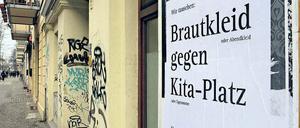 Knappe Plätze. Für Eltern wird es immer schwerer, eine Kita für ihre Kleinen zu finden. Das ungewöhnliche Angebot findet sich in der Lychener Straße in Prenzlauer Berg.