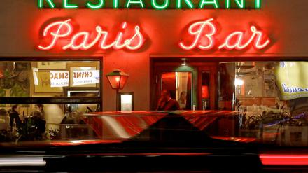 Paris-Bar in Charlottenburg.