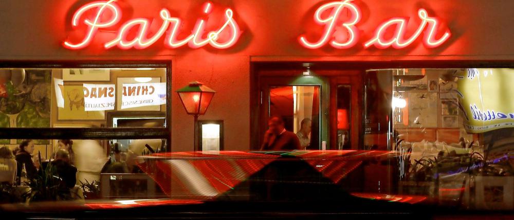 Paris-Bar in Charlottenburg.