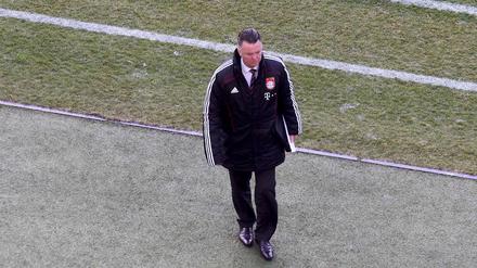 Verbleibt zwischen den Linien: Louis van Gaal macht bei Bayern offenbar weiter.