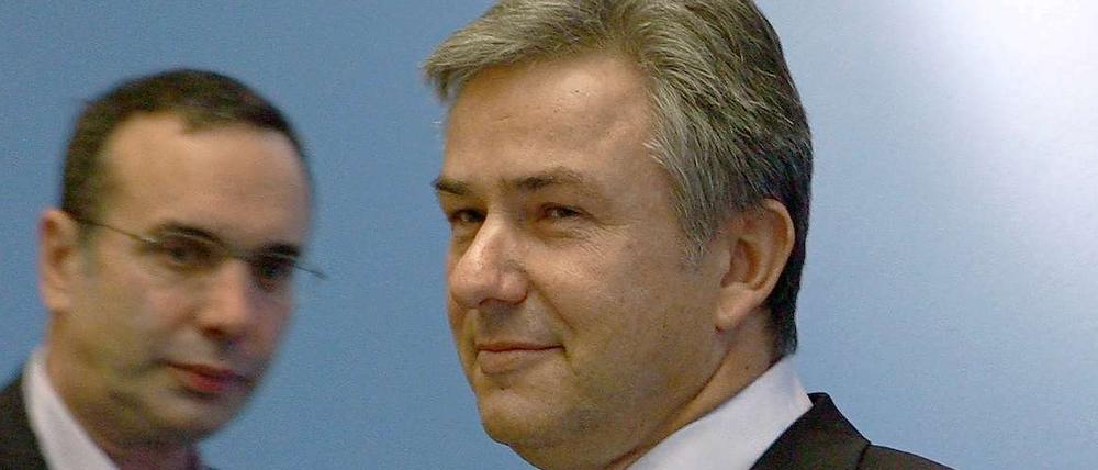 Das Profil schärfen: Harald Wolf (links) und seine Linke wollen weiter mit Klaus Wowereits SPD regieren, aber mit klareren eigenen Konturen.