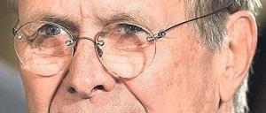 Donald Rumsfeld.