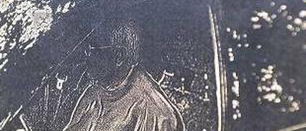 Diese dunkle, unscharfe Phantomskizze veröffentlichte die Polizei in Verden. 