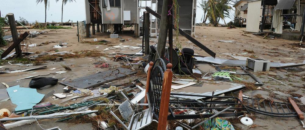 "Yasi" hinterließ eine Spur der Verwüstung.