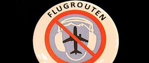 Die Demos gegen Fluglärm -und routen gehen weiter.