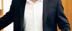 Spieler als Zeuge. Marcel Schuon verlässt nach seiner Aussage das Gericht. Foto: dpa