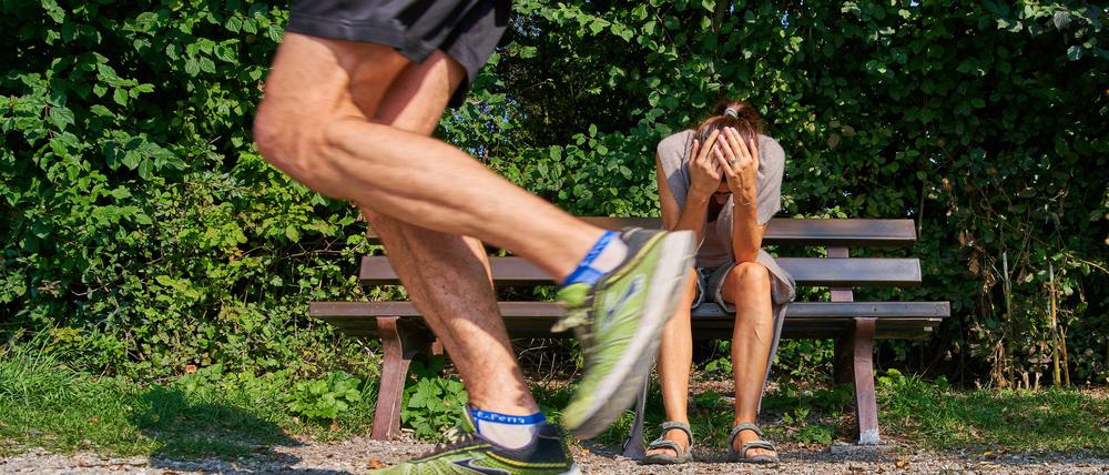 Sport kann helfen, über den Verlust eines geliebten Menschen hinwegzukommen.