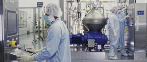 Antikörper-Cocktail. Das Biotechnologie-Unternehmen Regeneron hat aus zwei Sorten Antikörpern ein Medikament zur Behandlung von Sars-CoV-2-Infektionen entwickelt, das derzeit in klinischen Studien auch als vorbeugendes Mittel getestet wird.
