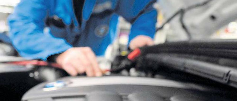 Tüfteln an der Zukunft. Auch BMW