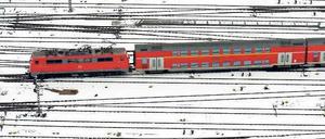 Frost bringt Frust. Sieben Milliarden Euro zahlen die Länder pro Jahr für Regionalzüge – die meisten betreibt die Deutsche Bahn. Foto: dpa