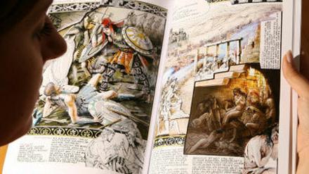Klassiker: 2008 erschien die Umsetzung von „Penthesilea“ durch den Zeichner Lutz Kretscher, herausgegeben vom Kleist-Archiv.