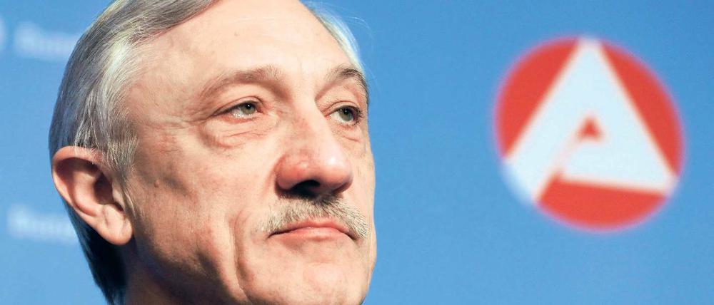 Heinrich Alt, 60, ist seit dem 26. April 2002 Mitglied im Vorstand der Bundesagentur für Arbeit in Nürnberg.