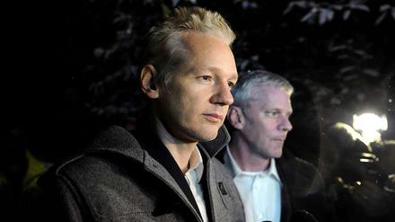 Julian Assange ruft die Amerikaner zum Kampf für Wikileaks auf.