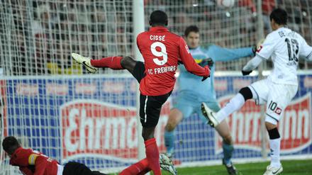 Papiss Cissé trug sich wieder in die Torschützenliste ein.