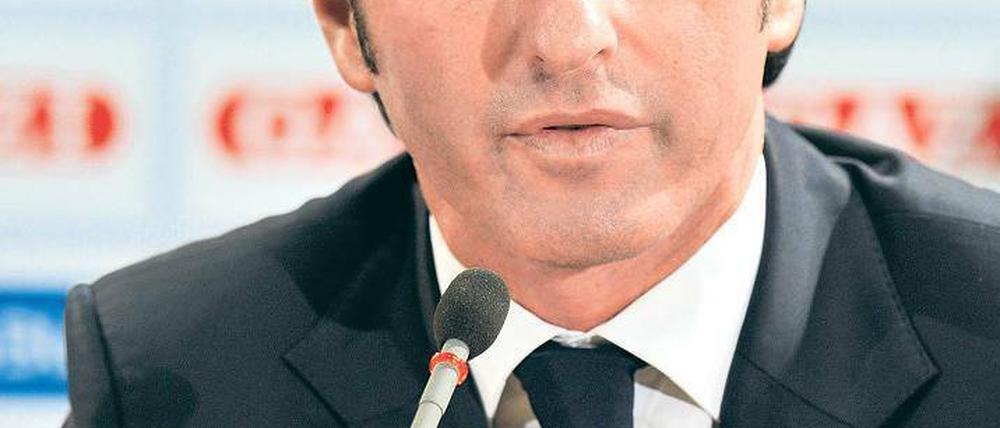 Klare Ansage. Trainer Bruno Labbadia kündigte bei seinem Amtsantritt in Stuttgart einen Zehn-Tage-Sofortplan an.