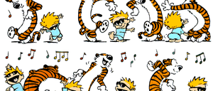 Ein Fest für Forscher: Auch die Erzählstruktur in Bill Wattersons Comicreihe „Calvin und Hobbes“, die auf Deutsch bei Carlsen erschienen ist, wird in dem Sammelband analysiert. 