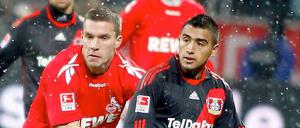 Es lief nicht rund für die Kölner und Lukas Podolski.