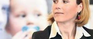 „Eine Chance für Kinder“. Bettina Wulff gestern in Berlin. Foto: dpa