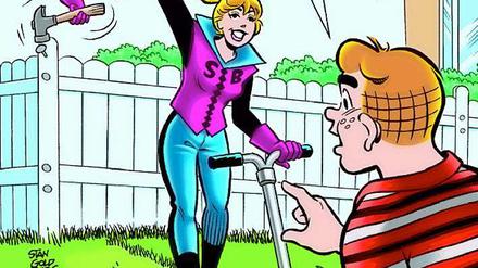 Spätwerk. Dieses "Betty"-Cover von 2008 ist die letzte Comiczeichnung, die D'Agostinos Signatur trägt.