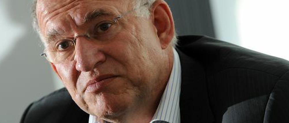 Der Bundesdatenschutzbeauftragte Peter Schaar.