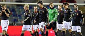 Forever Young: Marcel Schmelzer (l.), Mario Götze (3. v. l.), Mats Hummels (4. v. l.) und Andre Schürrle (4. v. r.). Der Jugendwahn in der Nationalelf geht weiter.