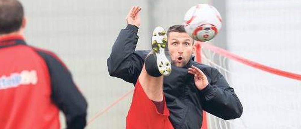 Locker bleiben. Union benötigt im Abstiegskampf dringend Tore von Torsten Mattuschka, doch der Kapitän wartet schon seit Wochen auf sein zweites Saisontor. 