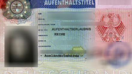 Der bisherige Aufenthaltstitel für hier lebende Ausländer.