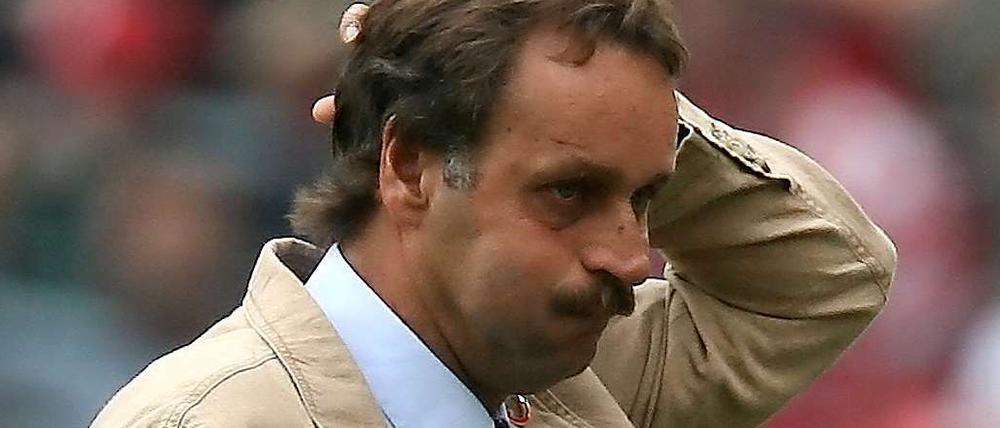 Auslaufmodel Peter Neururer. 