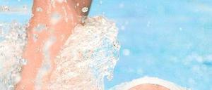 Idol Afrikas. Kirsty Coventry, Olympiasiegerin von 2004 und 2008. Foto: AFP