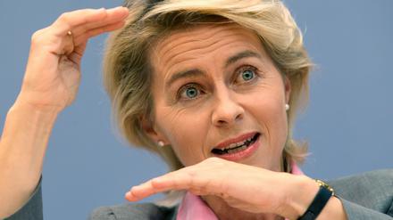 Bundesarbeitsministerin Ursula von der Leyen.