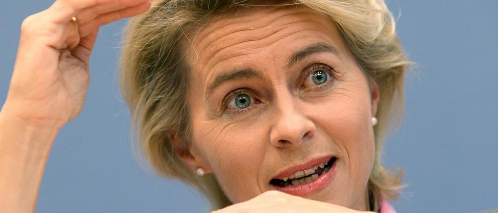 Bundesarbeitsministerin Ursula von der Leyen.