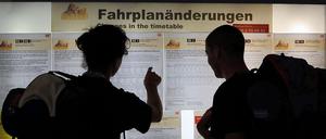 Wer mit der S-Bahn unterwegs ist, sollte den Fahrplan im Kopf haben. Oft ist es nicht nur für Touristen schwer, den Durchblick zu behalten. 