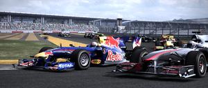 Schöner rasen: Eine Szene aus dem Spiel "F1 2010".