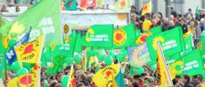 Grüne auf dem Vormarsch.