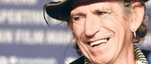 Urgestein des Rock ’n’ Roll. Keith Richards, Gitarrist der Rolling Stones, 67 Jahre alt. 
