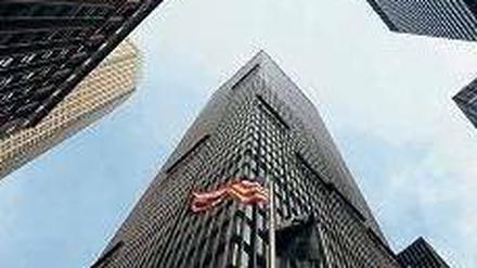 Gut aufgestellt. Die Bank profitierte von der gesunkenen Zahl fauler Kredite. Foto: ddp